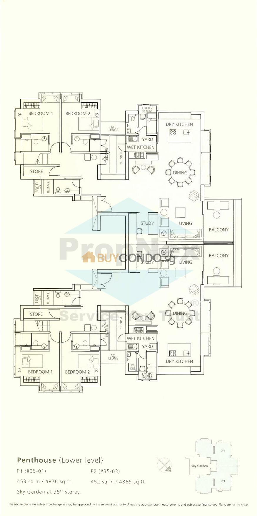 Newton Suites Condominium Floor Plan