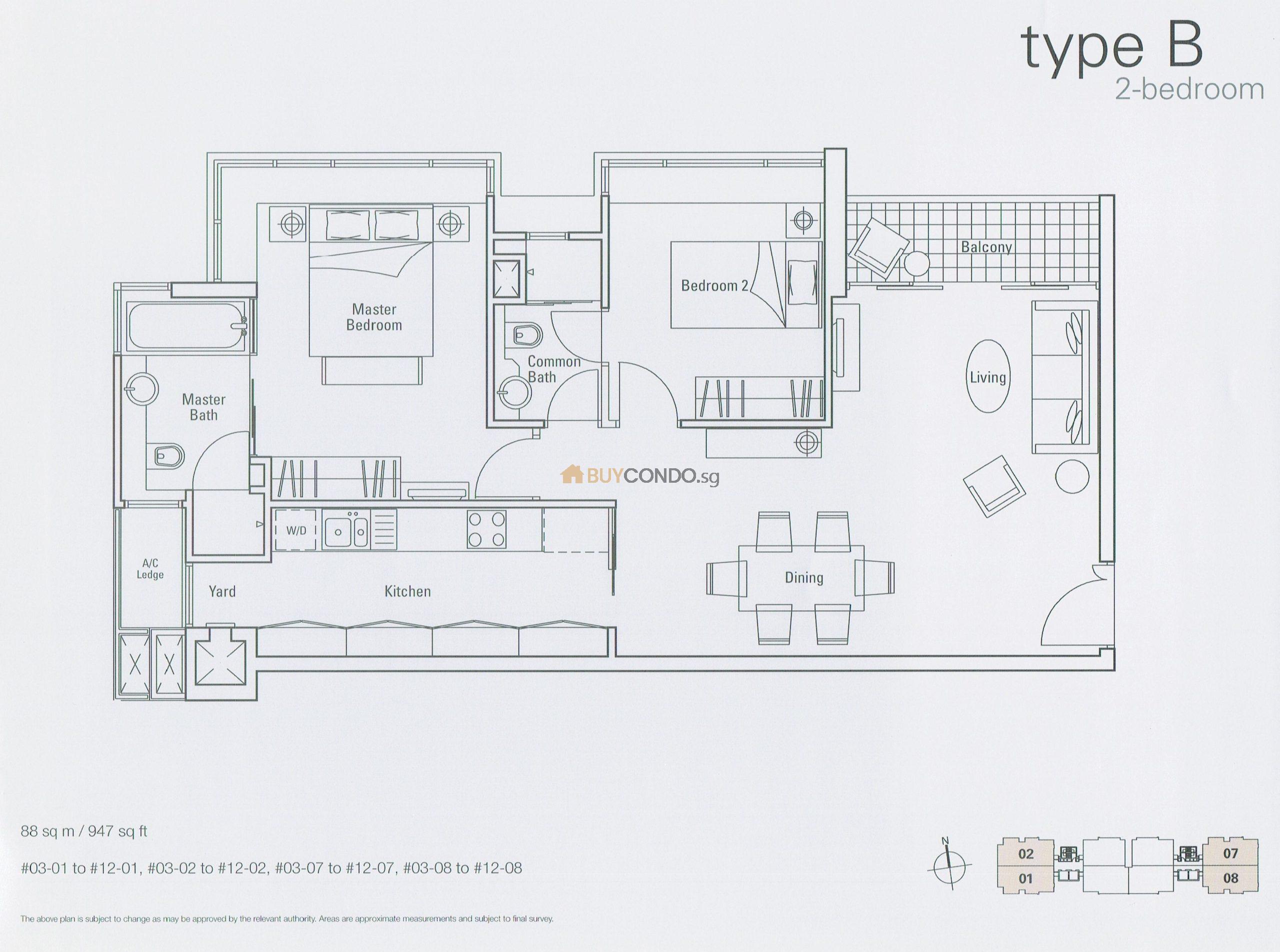 Novena Suites Condominium Floor Plan