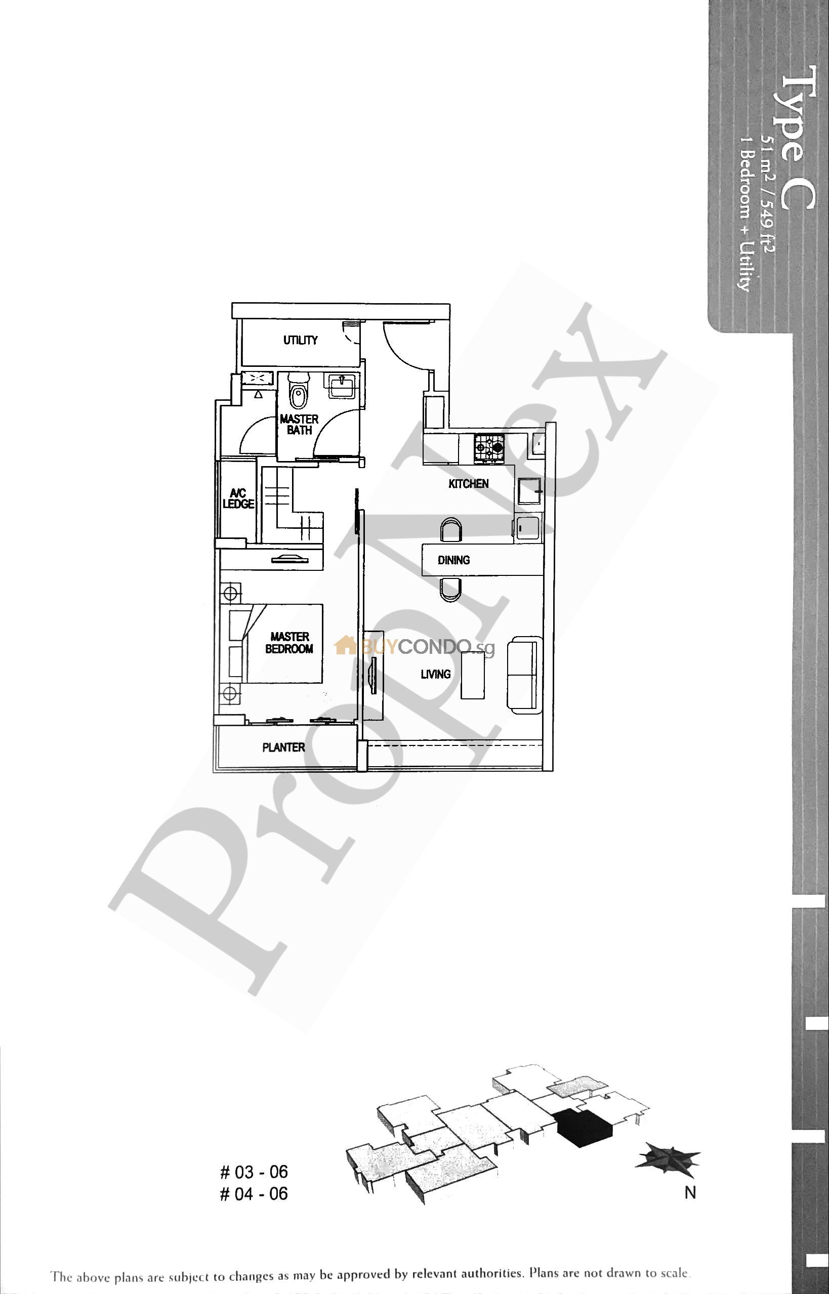 Palmera Residence Condominium Floor Plan