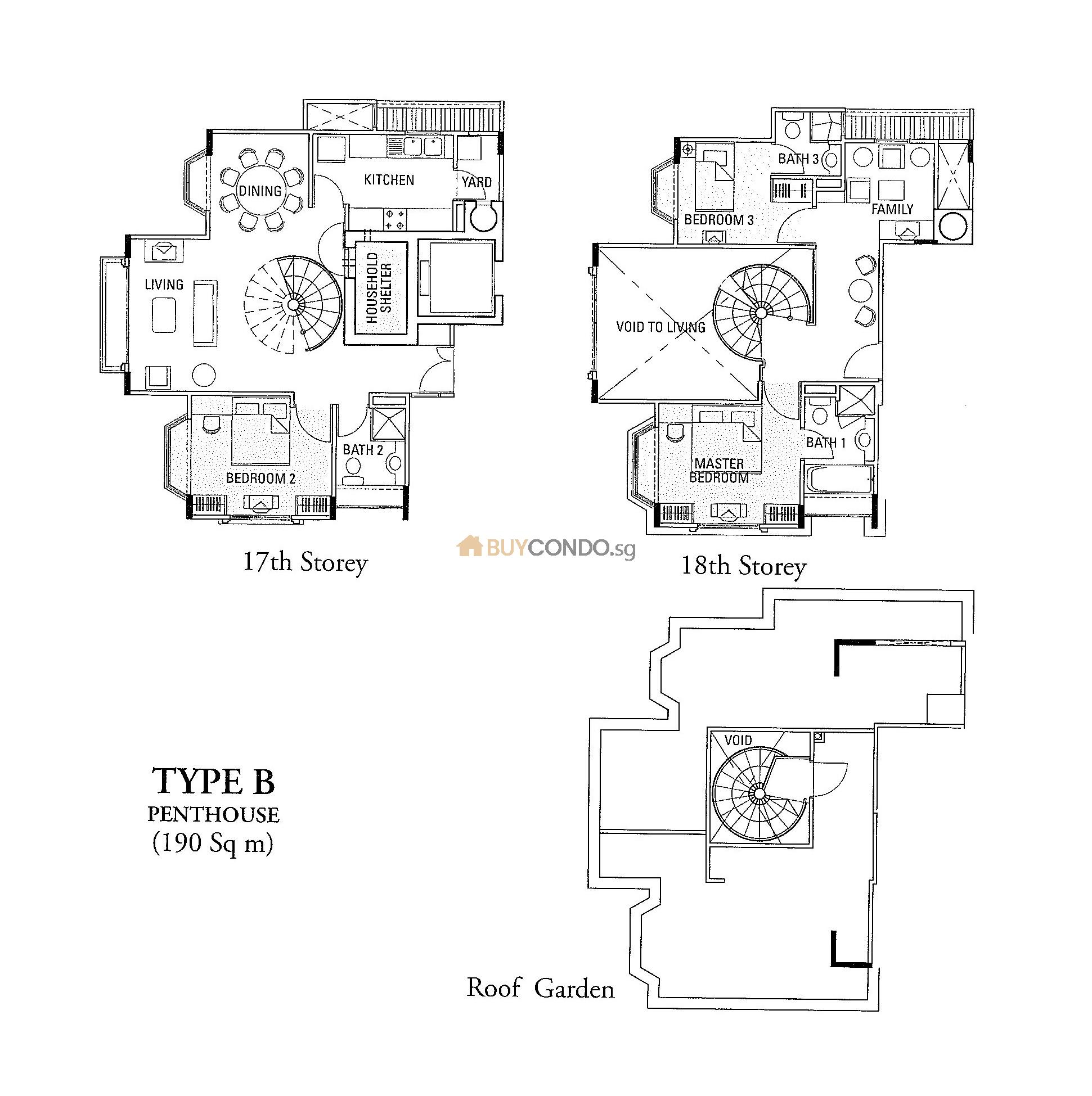 Palazzetto Condominium Floor Plan