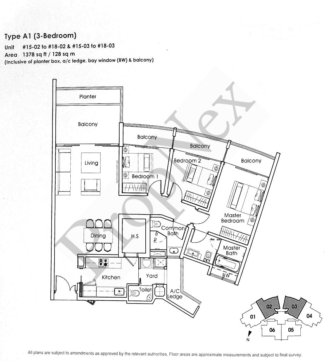 Parc Seabreeze Floor Plan