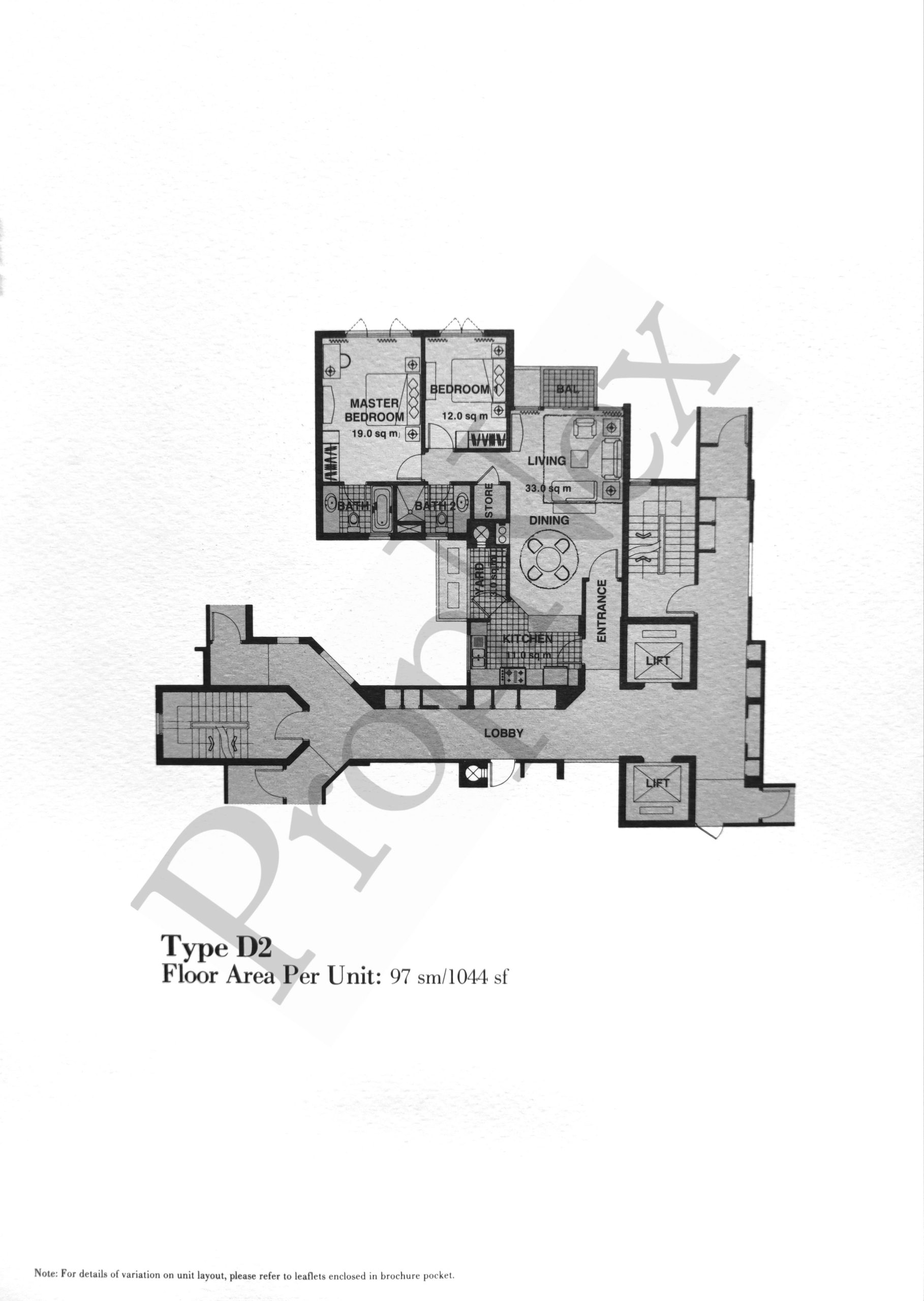 Parkshore Floor Plan