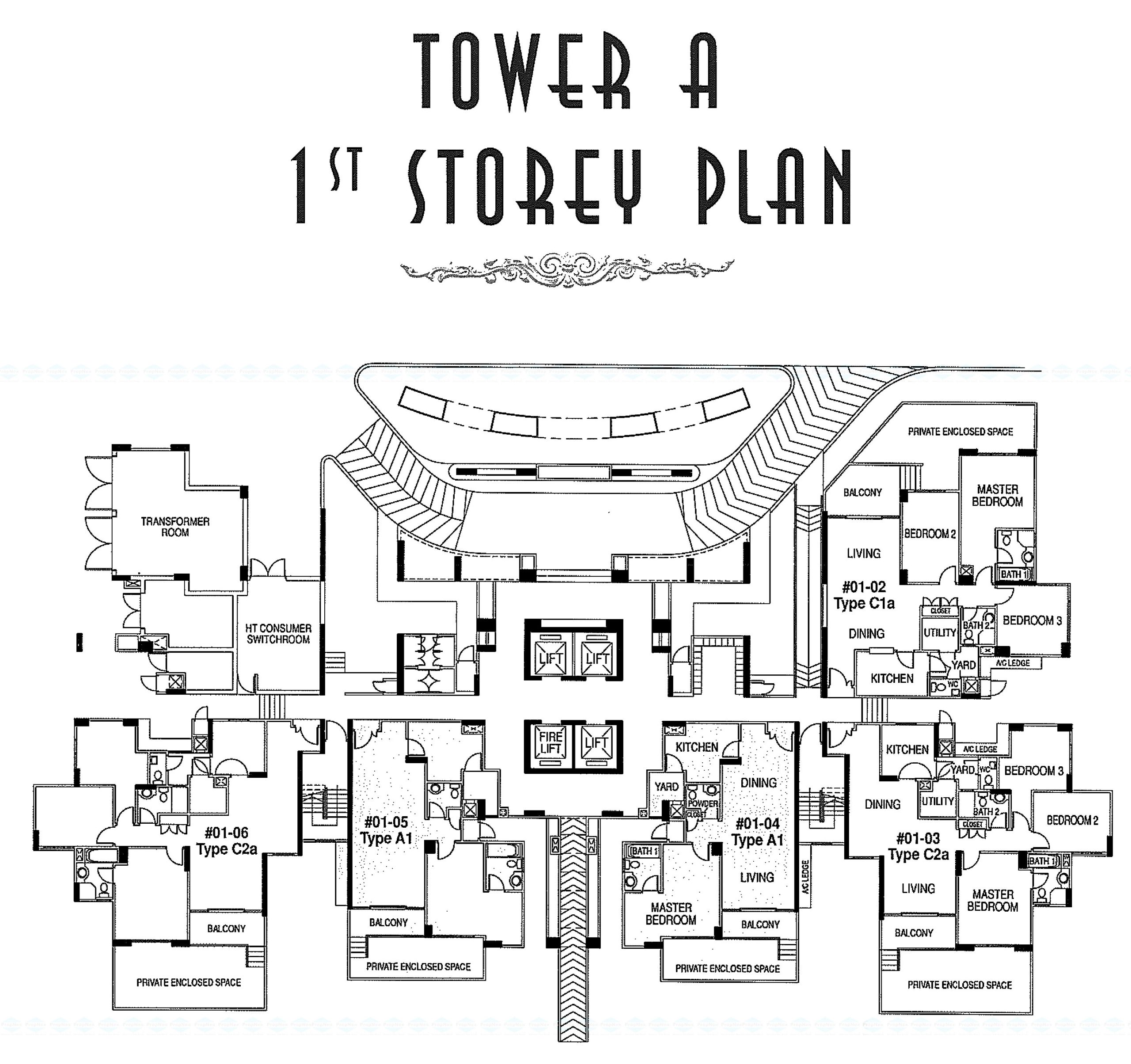 Regent Heights Condominium Floor Plan