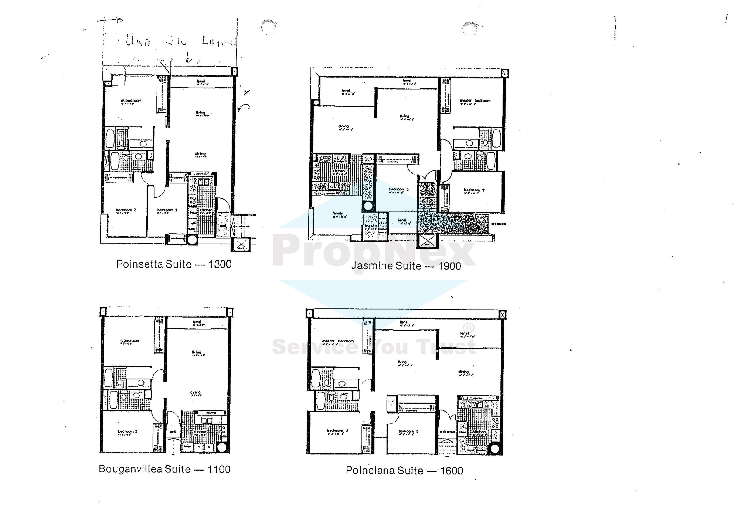 Ridgewood Condominium Floor Plan