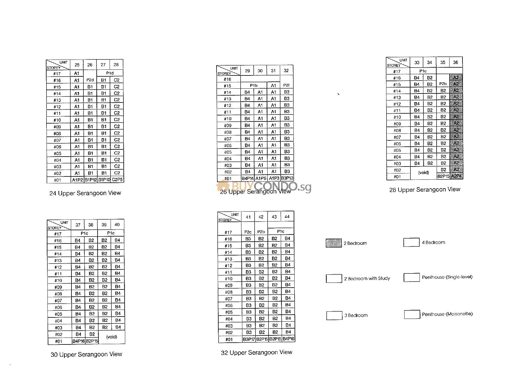 Rio Vista floor plans page 0004