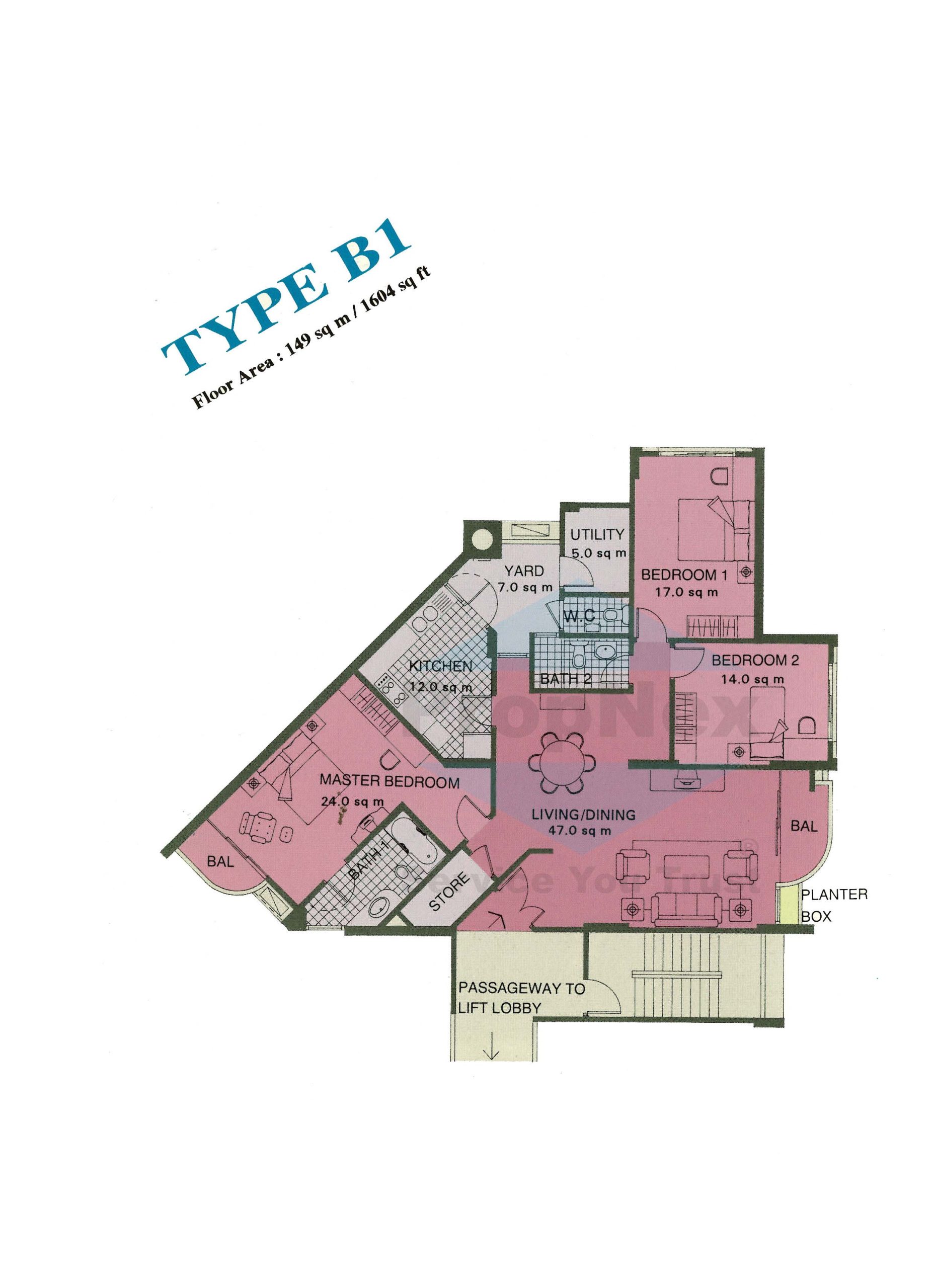 Ritz Mansions Floor Plan