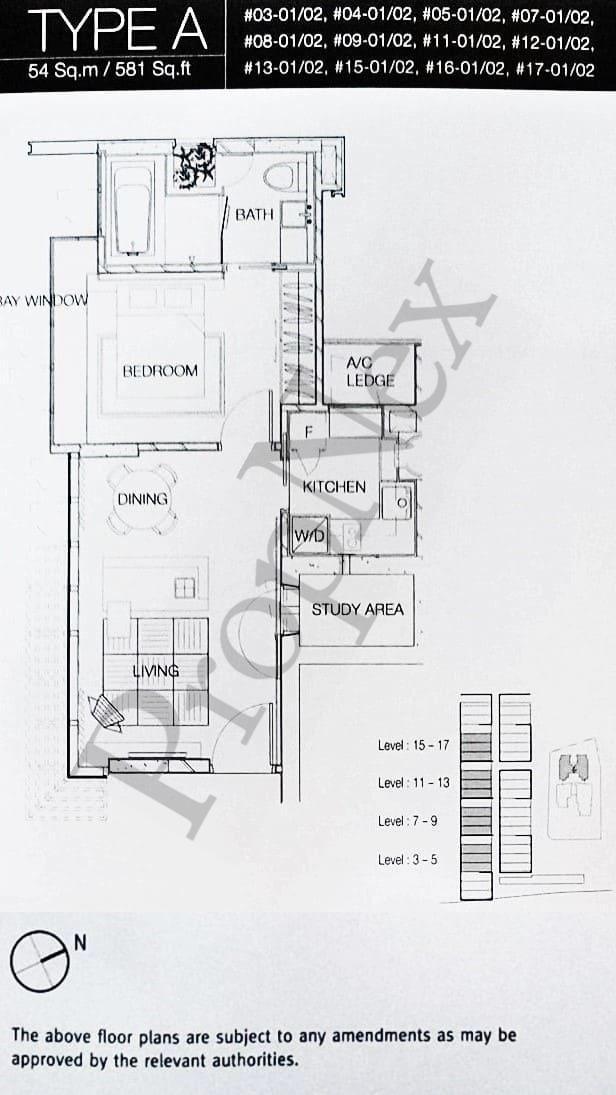 Pinnacle 16 Floor Plan