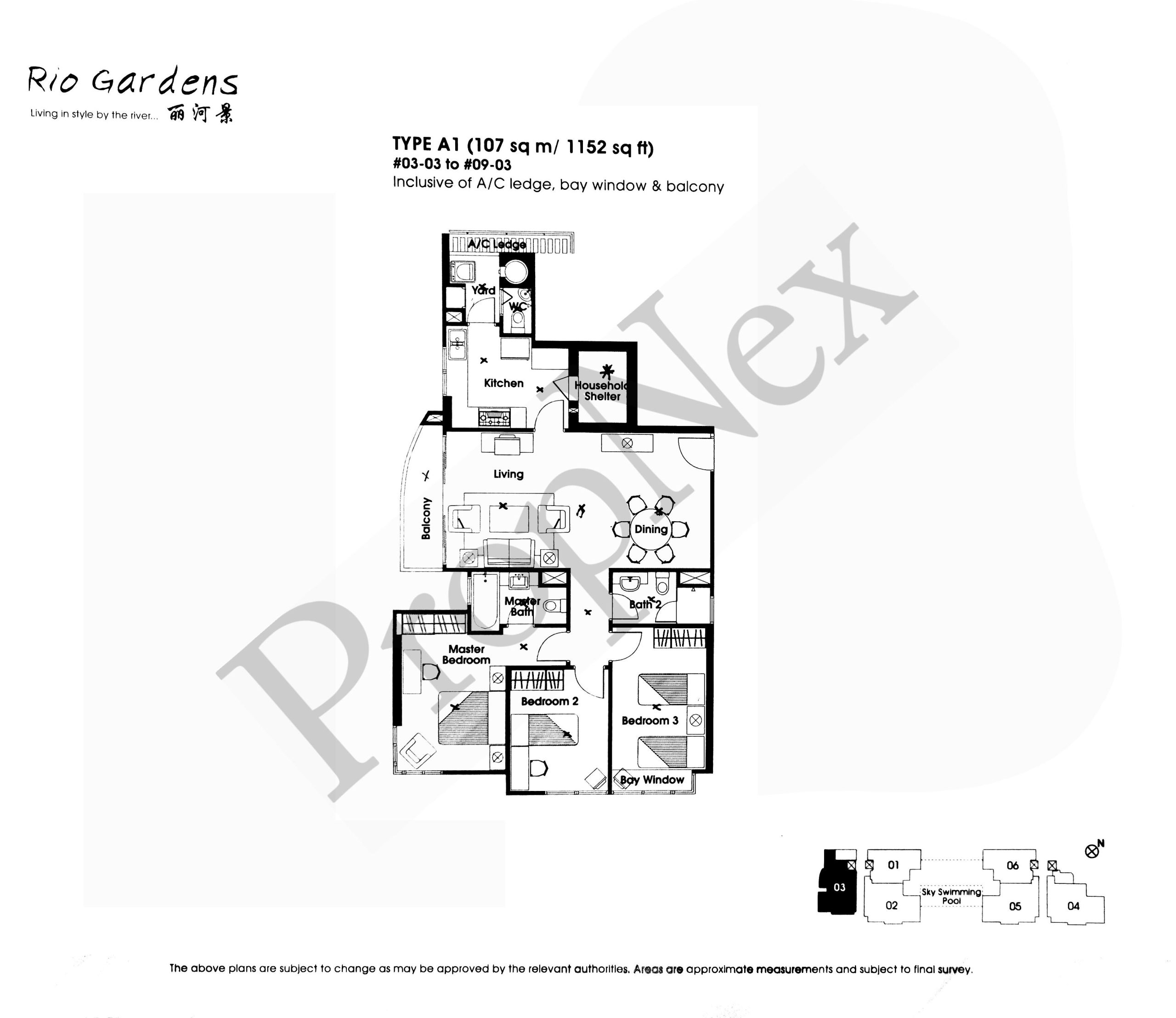 Rio Gardens Floor Plan