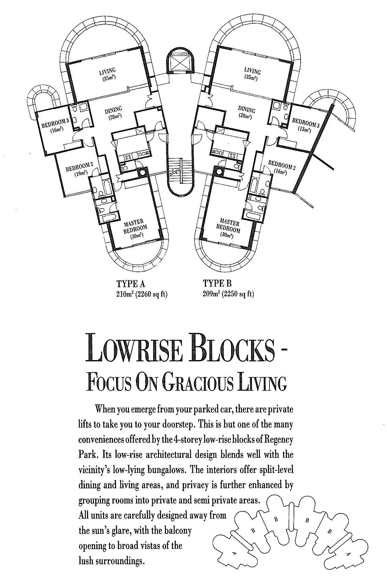 Regency Park Condominium Floor Plan