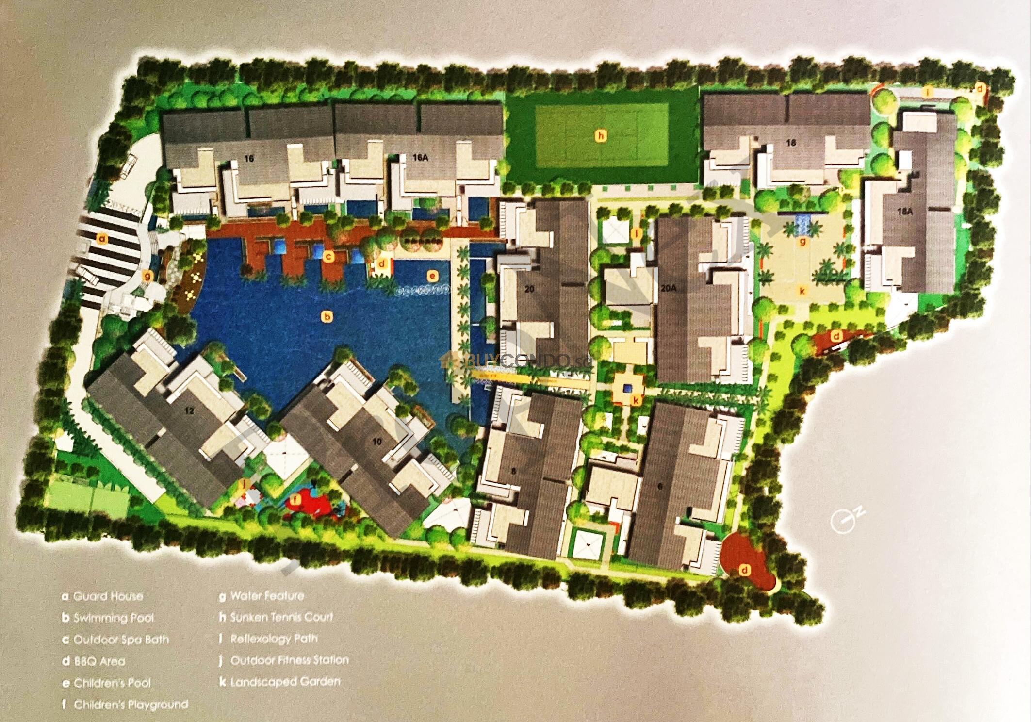 The Stellar condo sitemap