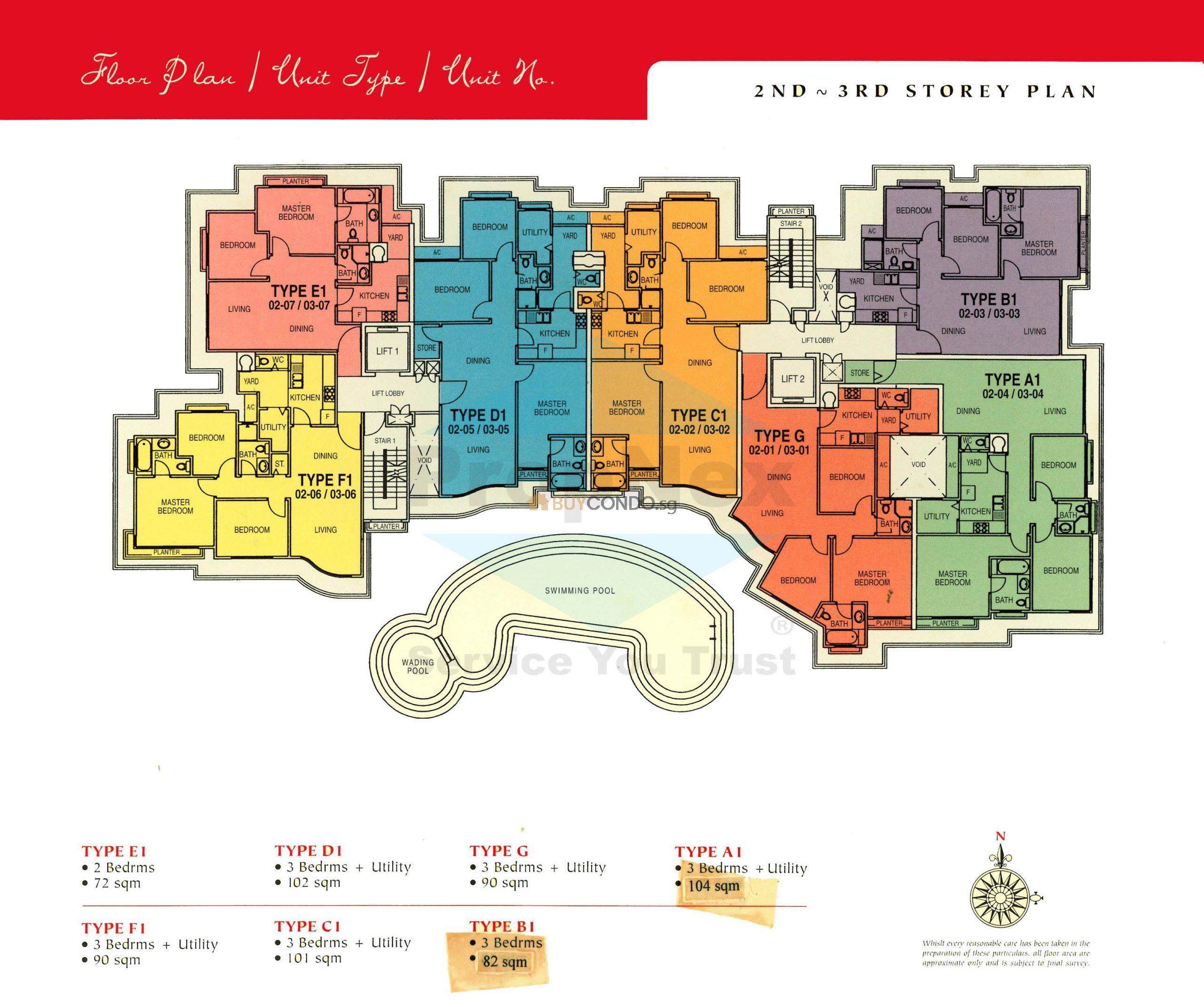 Rose Ville Floor Plan