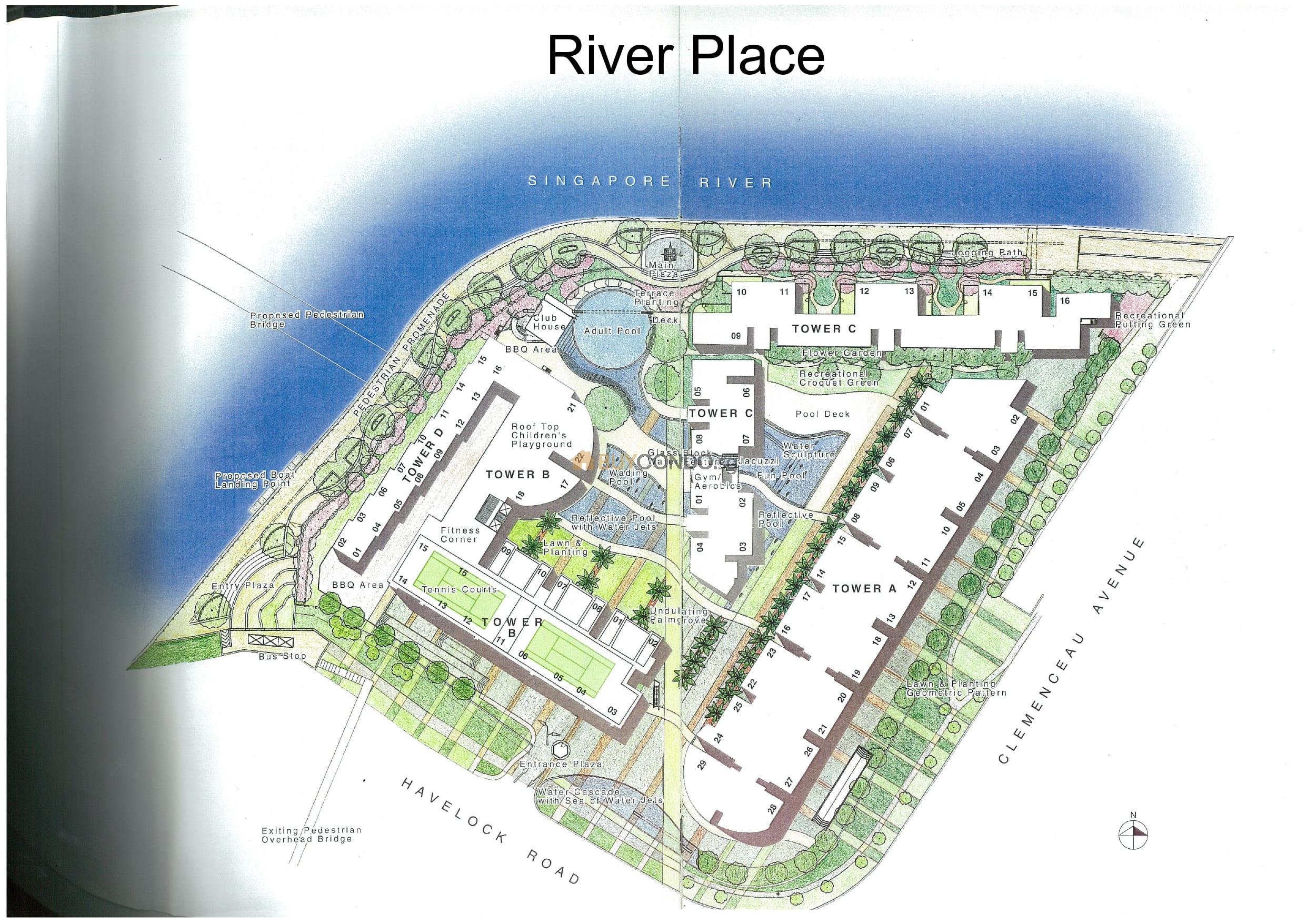 River Place Floor Plan original page 0001