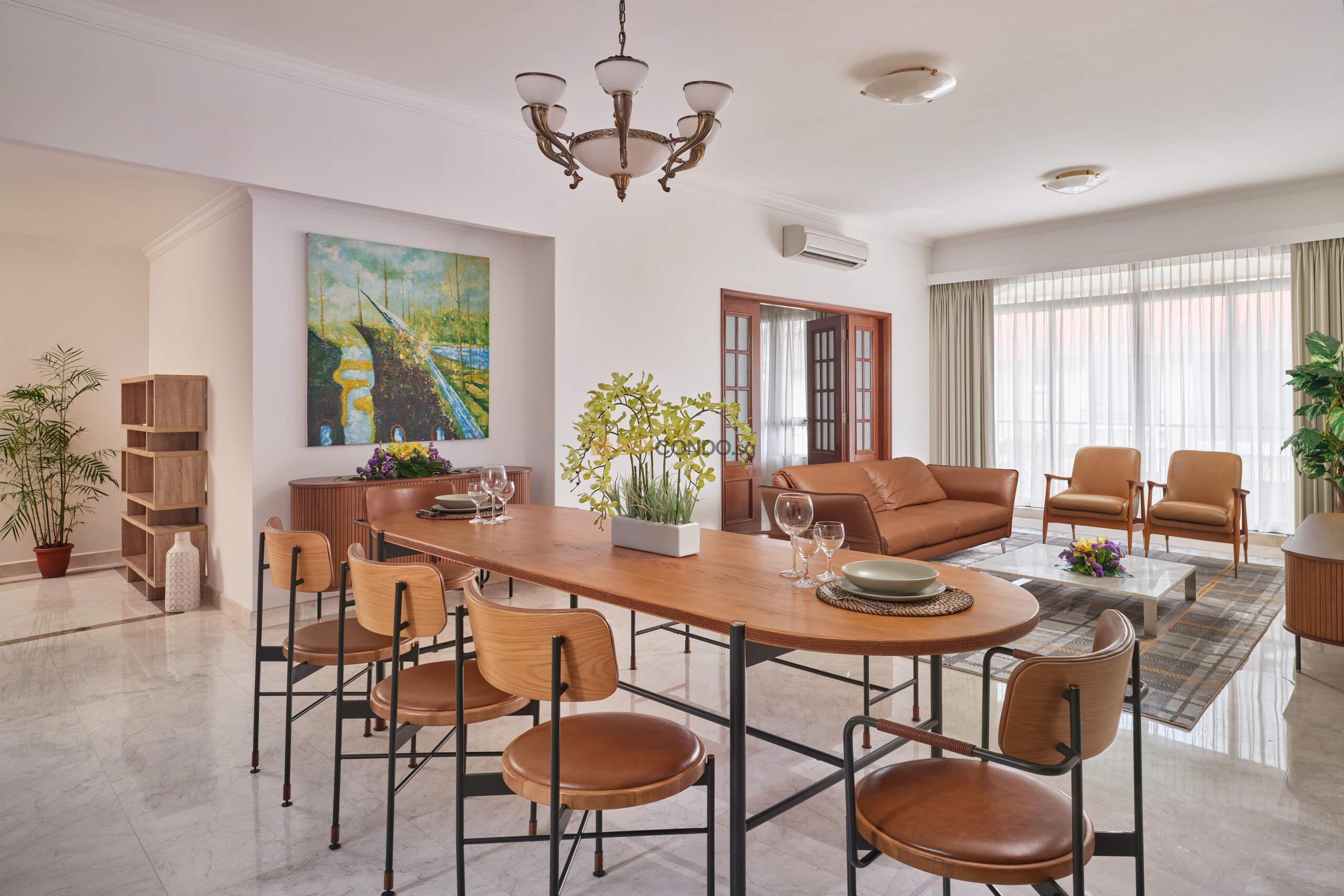 Shangri La Residences 0410 Living Dining