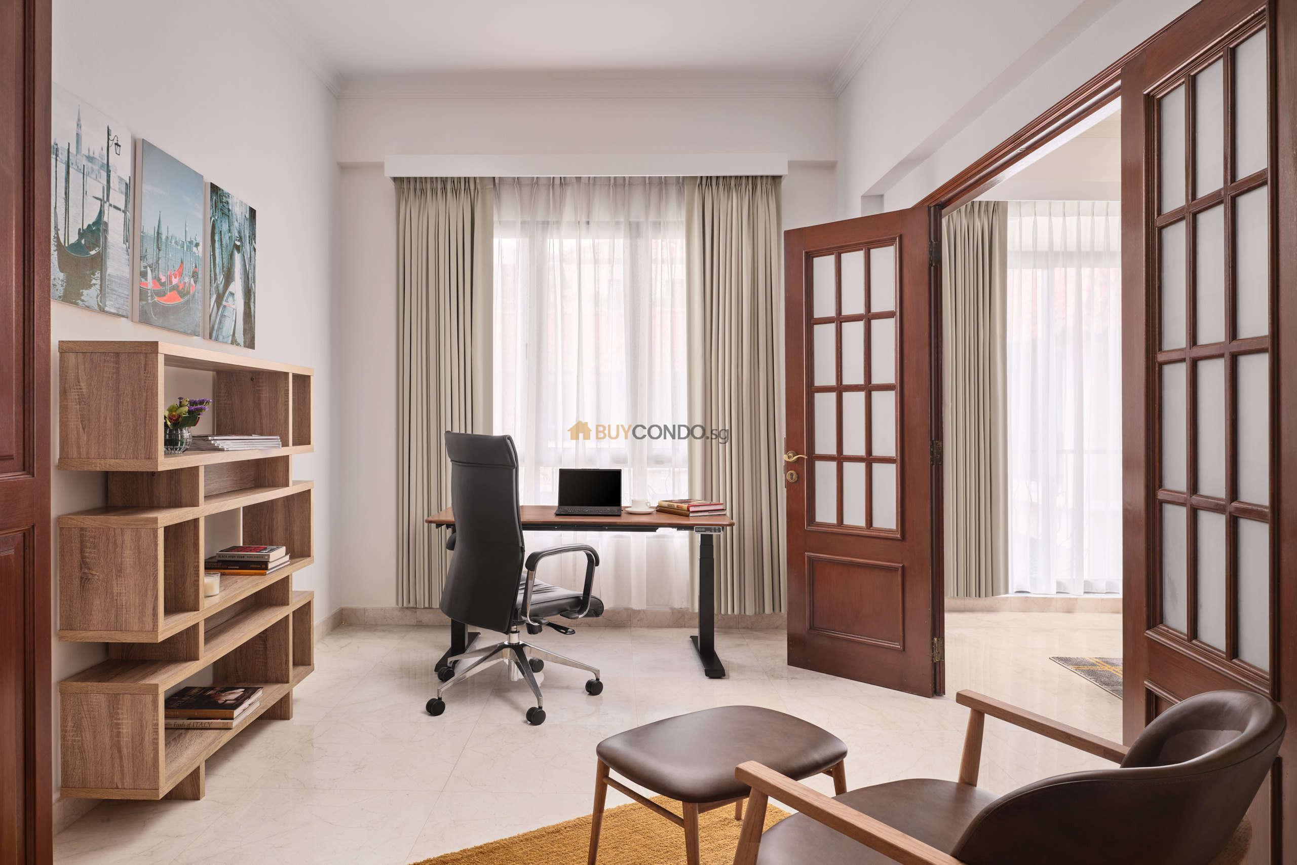 Shangri La Residences 0410 Study