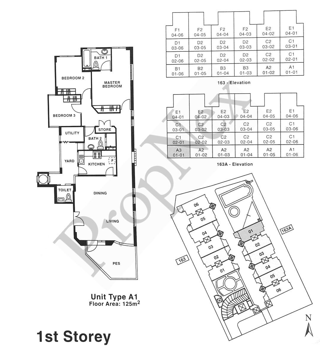 Sandy Palm Condominium Floor Plan