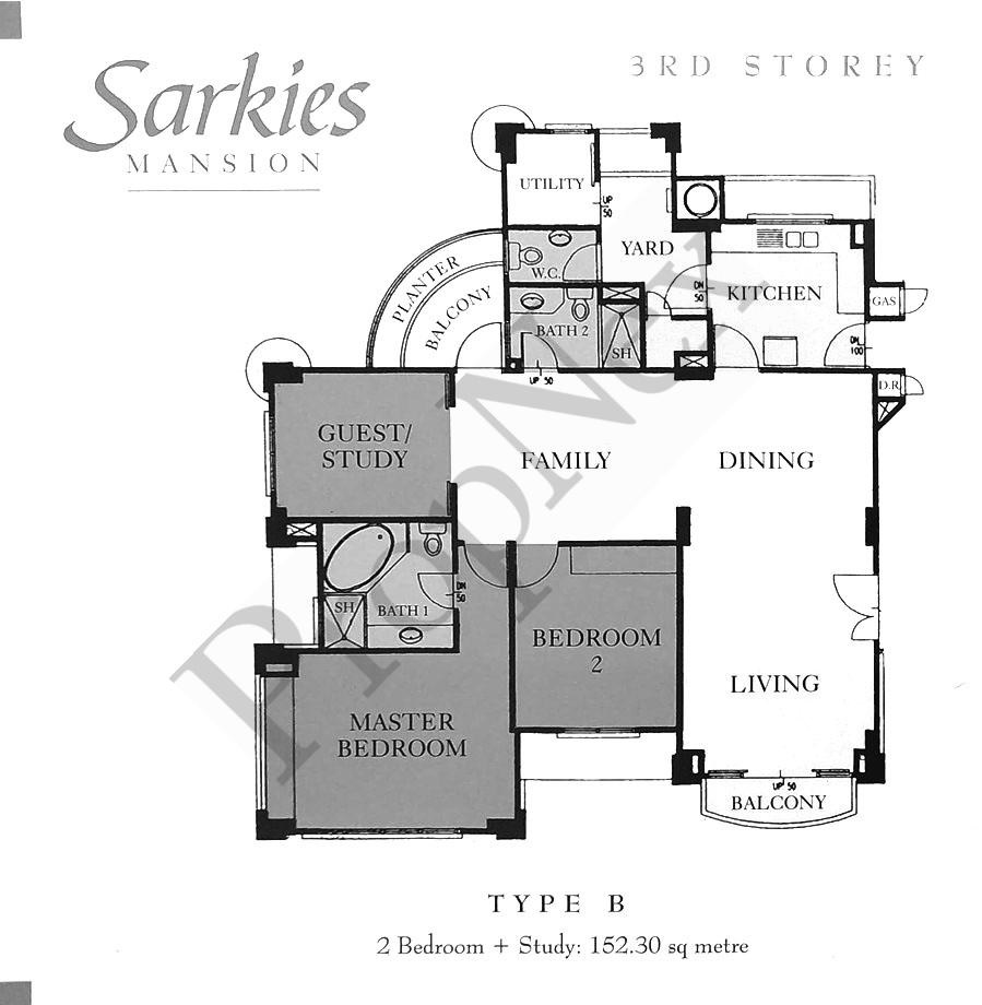 Sarkies Gardens Floor Plan