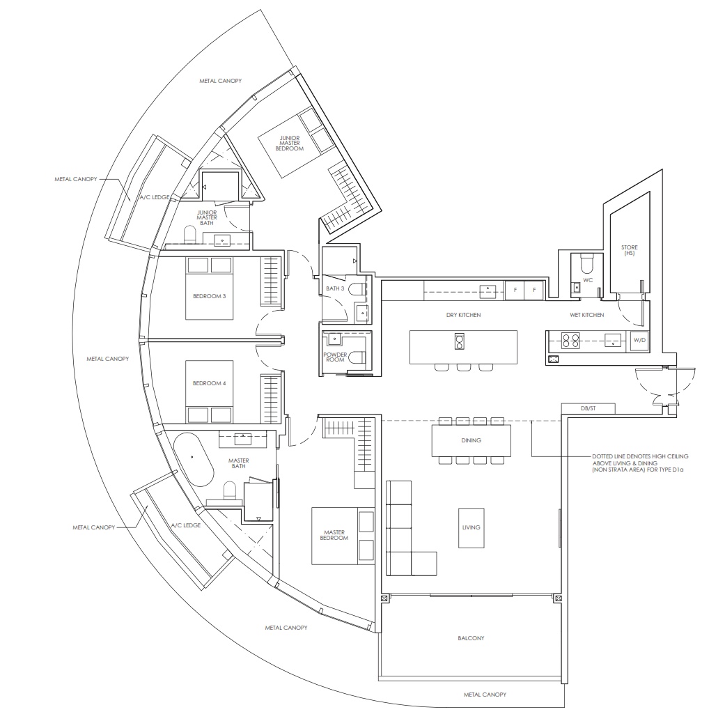 4 Bedroom Premium (Type D1)