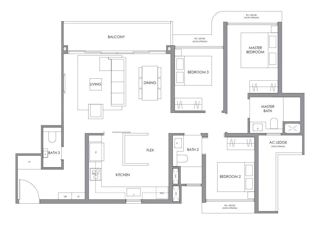 3 Bedroom (Type C5)