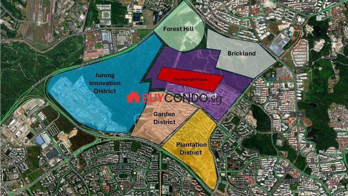 Tengah Garden Residences Districts Tengah Garden Residences Districts