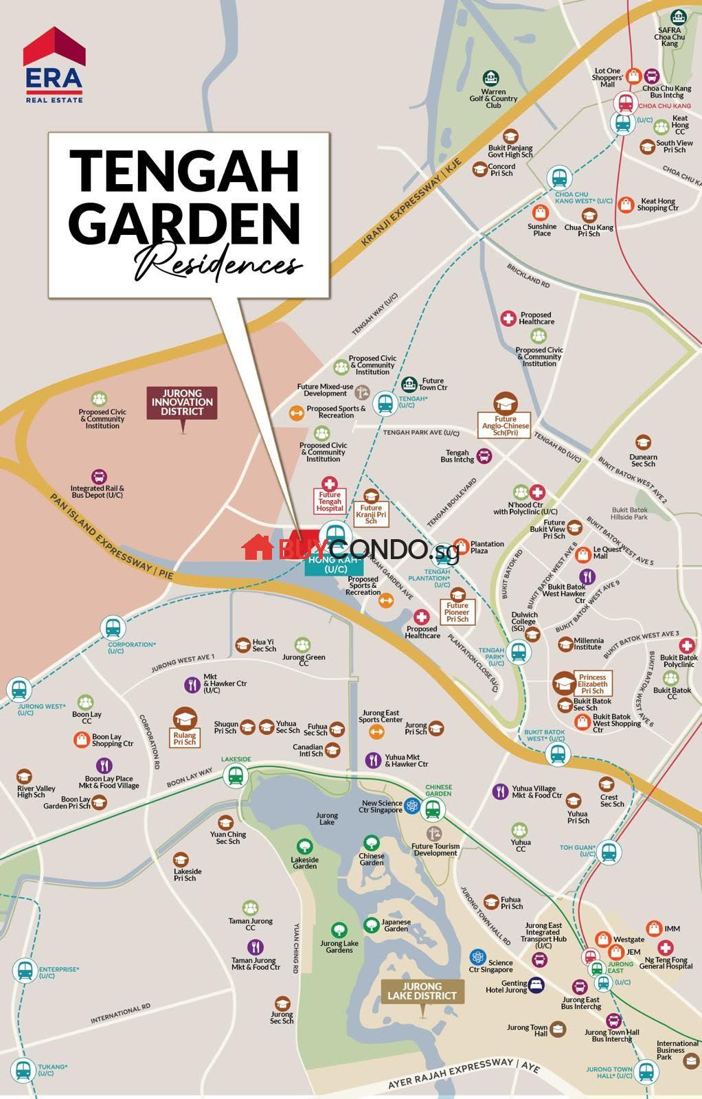 Tengah Garden Residences Location Tengah Garden Residences Location