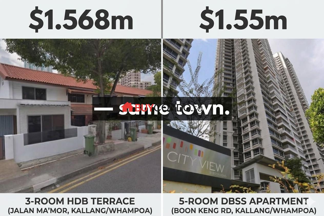 Kallang Whampoa HDB Resale 2026: Terraces, DBSS & 1970s
